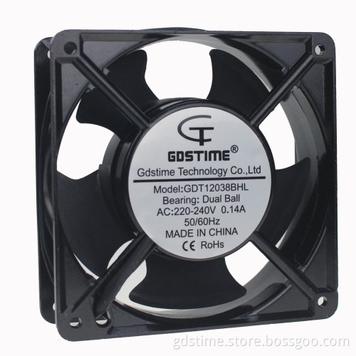 GDT 120MM 5 inch 12cm 120x120x38mm Industrial Exhaust Fan
